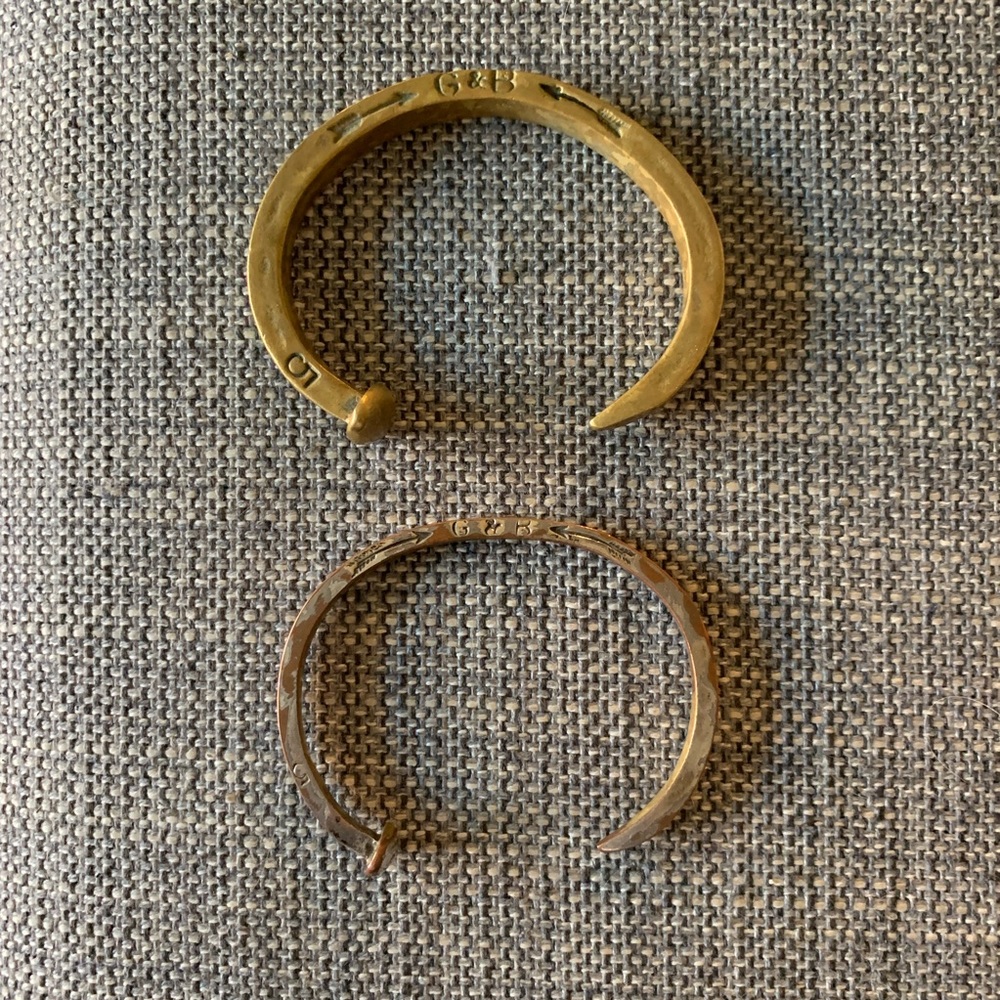 Giles & Brother Railroad Spike Bracelets